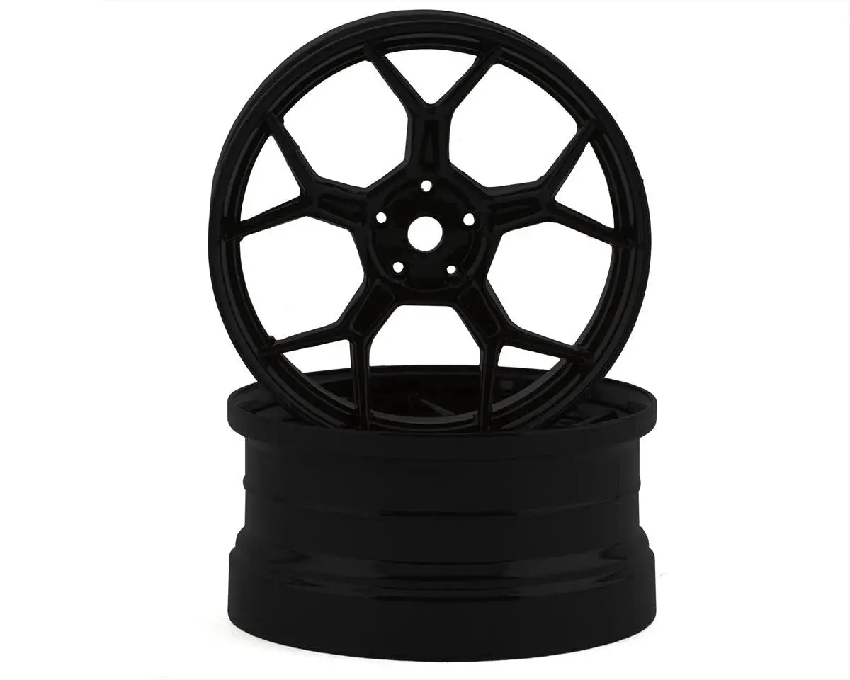 Ds Racing Feathery Split Spoke Drift Rim Matte Black 12Mm - Dsc-Df-004 1