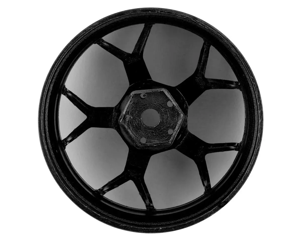 Ds Racing Feathery Split Spoke Drift Rim (Gunmetal) (2) (6Mm Offset) - Dsc-Df-007 2