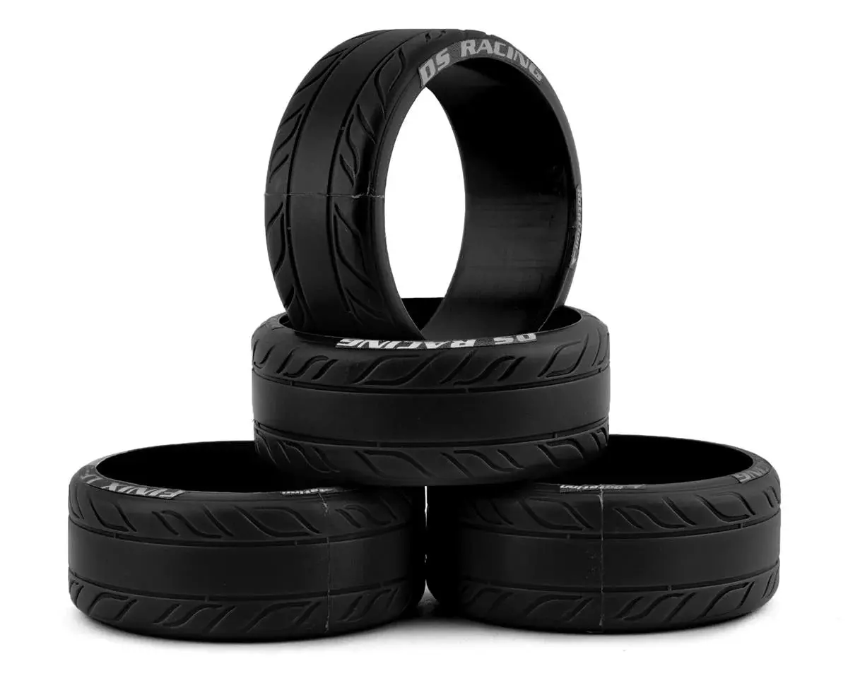 Ds Racing Finix Treaded Drift Tires (4) (Lf-3) - Dsc-Lf-3Se 1