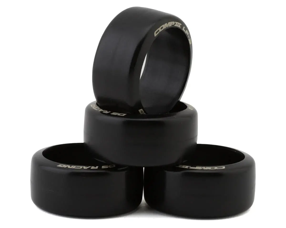 Ds Racing M-Chassis Competition Drift Tires (4) (Lf-3) 1