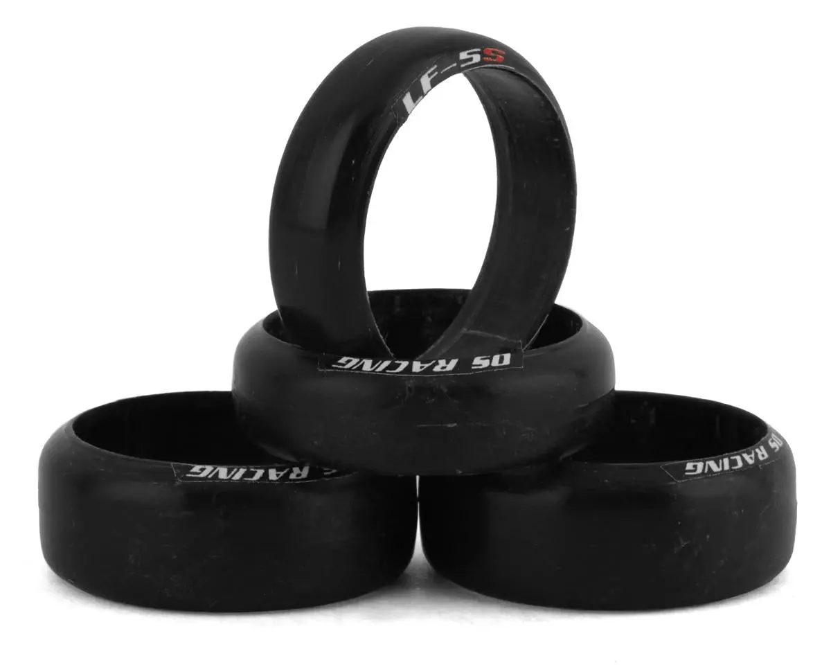 Ds Racing Mini-Z 8.5Mm Front & 11Mm Rear Drift Tires (22Mm) (Lf-5) 1