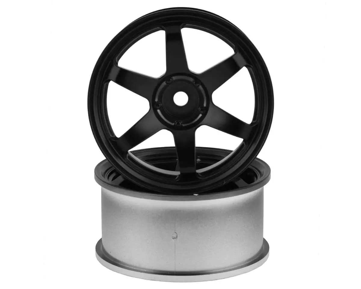 Mikuni Volk Racing Te37sl Drift Wheels (Graphite) (2) (5Mm Offset) W/12Mm Hex - Dw-3256 1