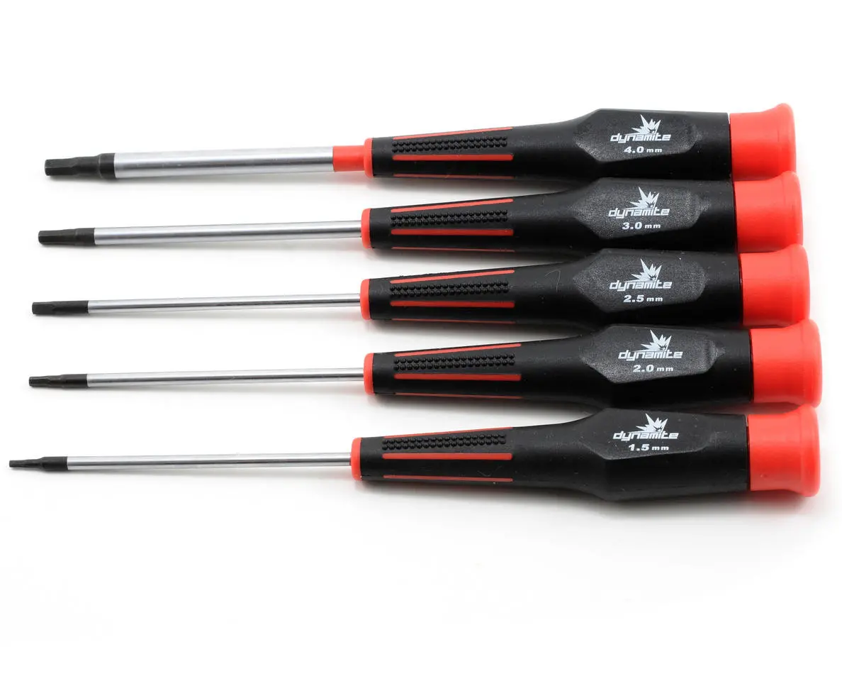 5 Pc Metric Hex Driver Assortment - Dyn2819 1
