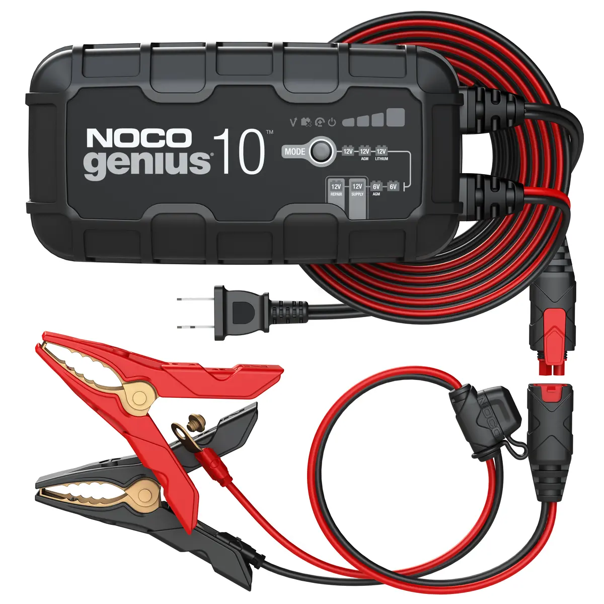 Noco Genius10 10A Smart Charger 6V/12V Lead-Acid & Lithium 1