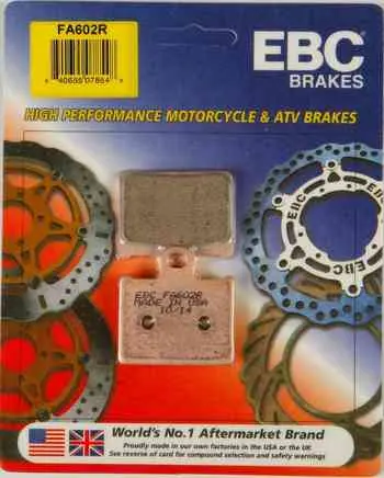 Ebc Fa602r Brake Pads (Fa602r) 1