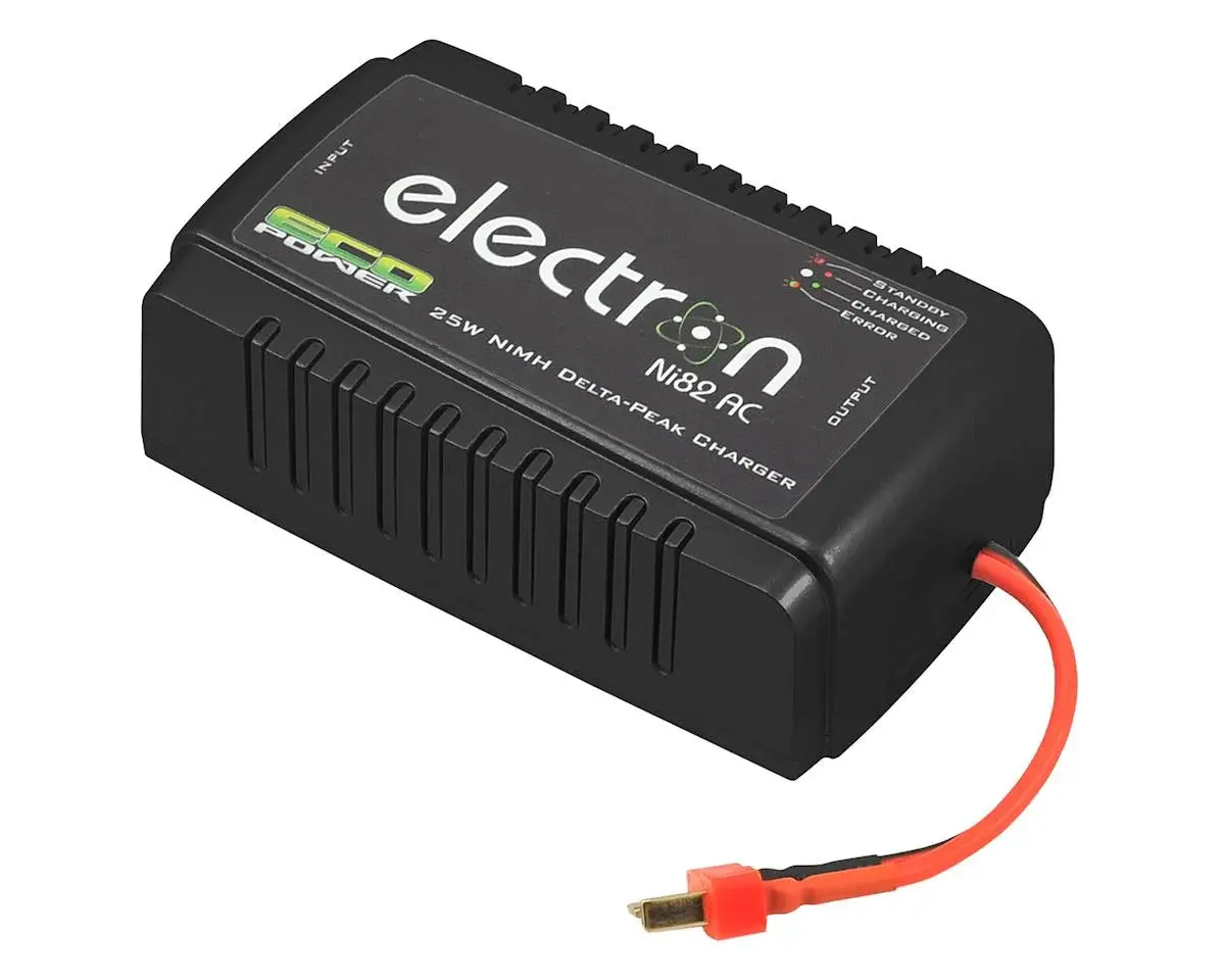 Ecopower "Electron Ni82 Ac" Nimh/Nicd Battery Charger (1-8 Cells/2A/25W) - Ecp-1003 1