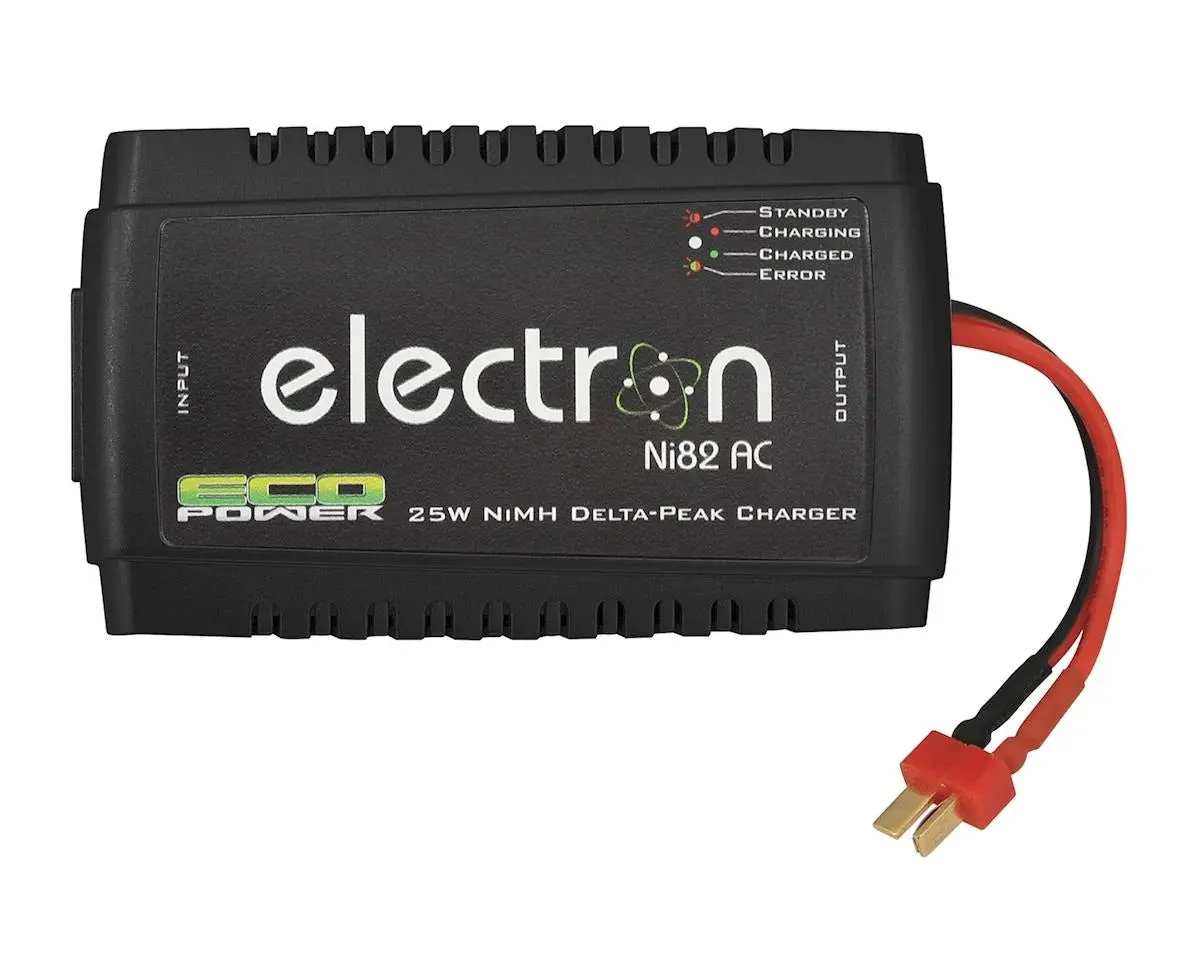 Ecopower "Electron Ni82 Ac" Nimh/Nicd Battery Charger (1-8 Cells/2A/25W) - Ecp-1003 2