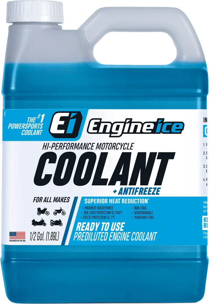 Engine Ice- 10850 - Hi-Performance Powersports Coolant Premixed - 64 U.S. Fl Oz 1