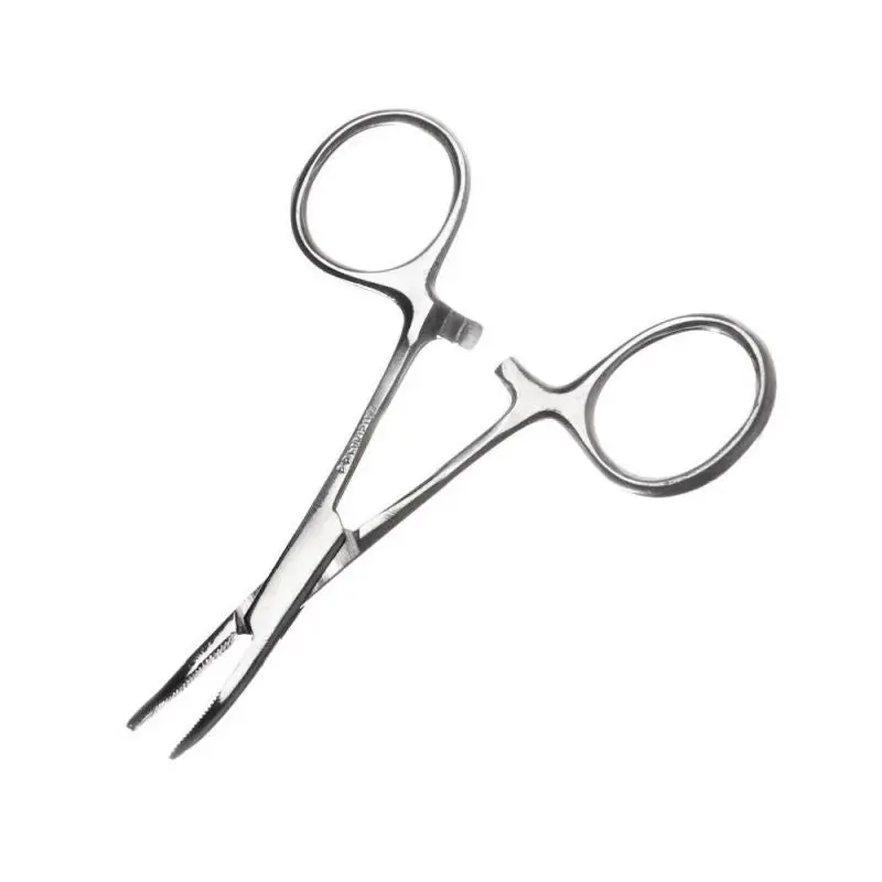 All Purpose Clamp 3 1/2" Curved Hemostat, Carded 1