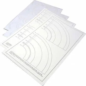 Laser Cut Centering Rings/Paper Adapters (4) - Est3179 1
