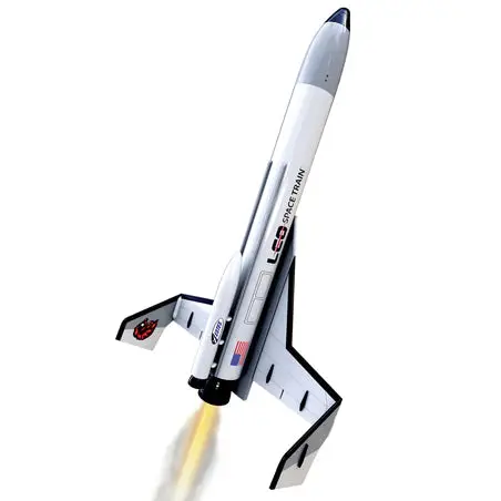 Estes Rockets Leo Space Train Model Rocket Kit Advanced - Est7285 1