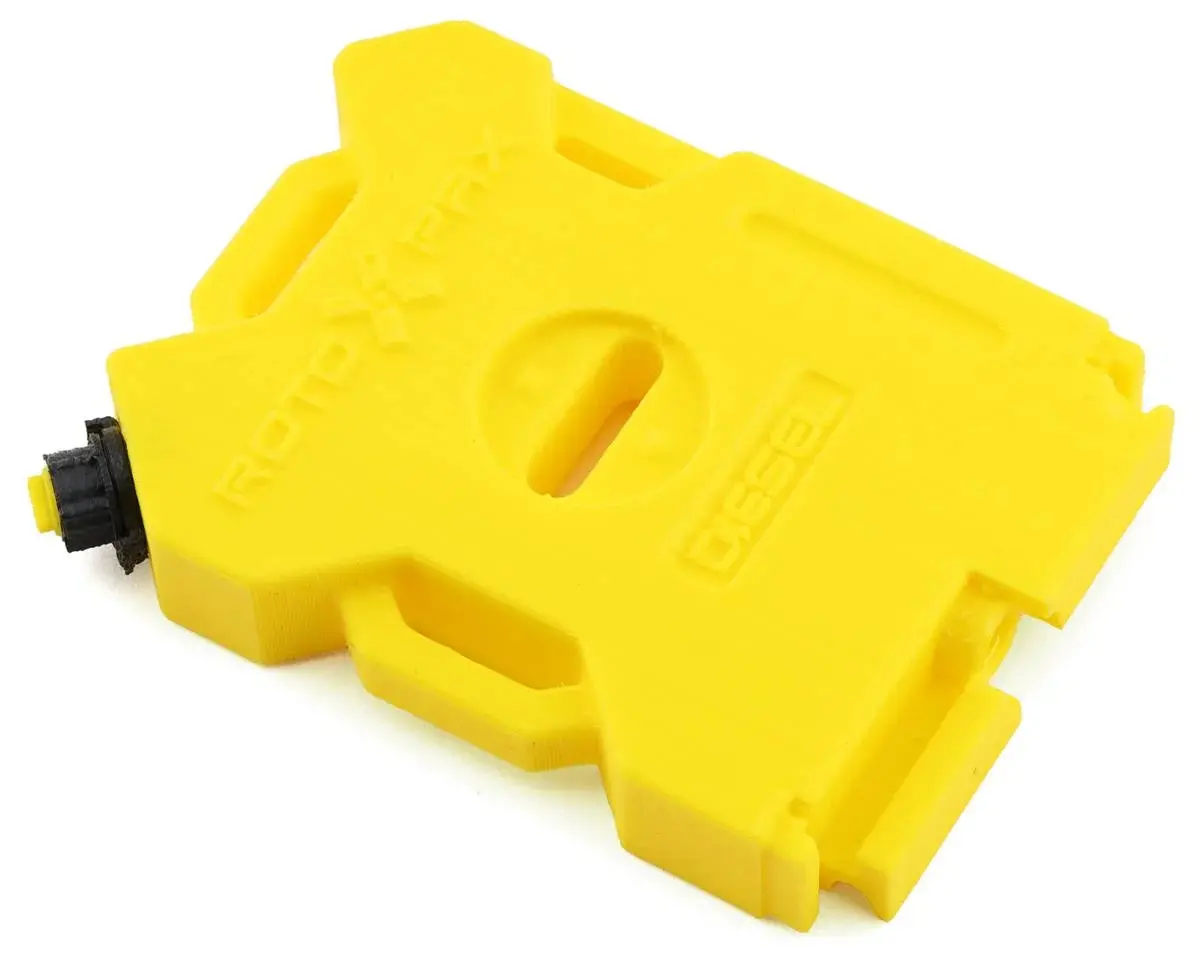 Exclusive Rc Scx6 1/6 Scale 2 Gallon Rotopax (Yellow) (Miniature Scale Accessory) - Erc6-1007 1