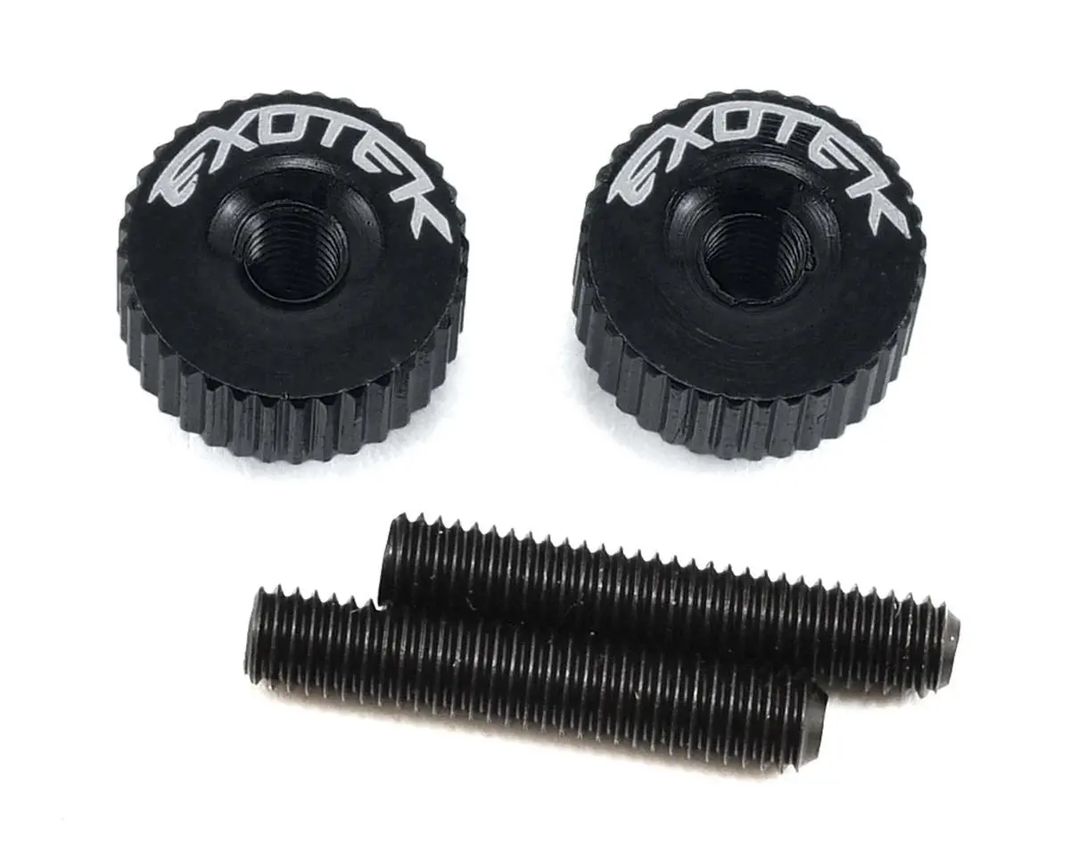 Exotek M3 Twist Nut (Black) - Exo1191blk 1