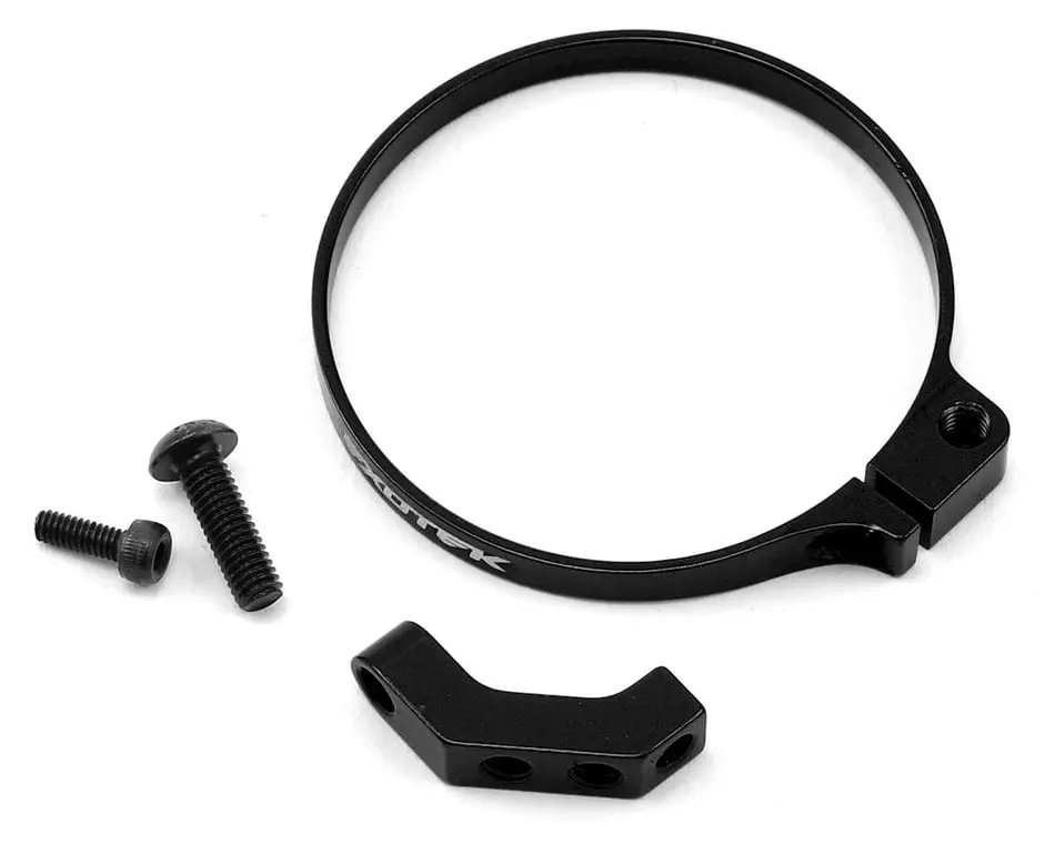 Exotek Angled Clamp On Fan Mount (Black) (540 Can) (1718Blk) 1