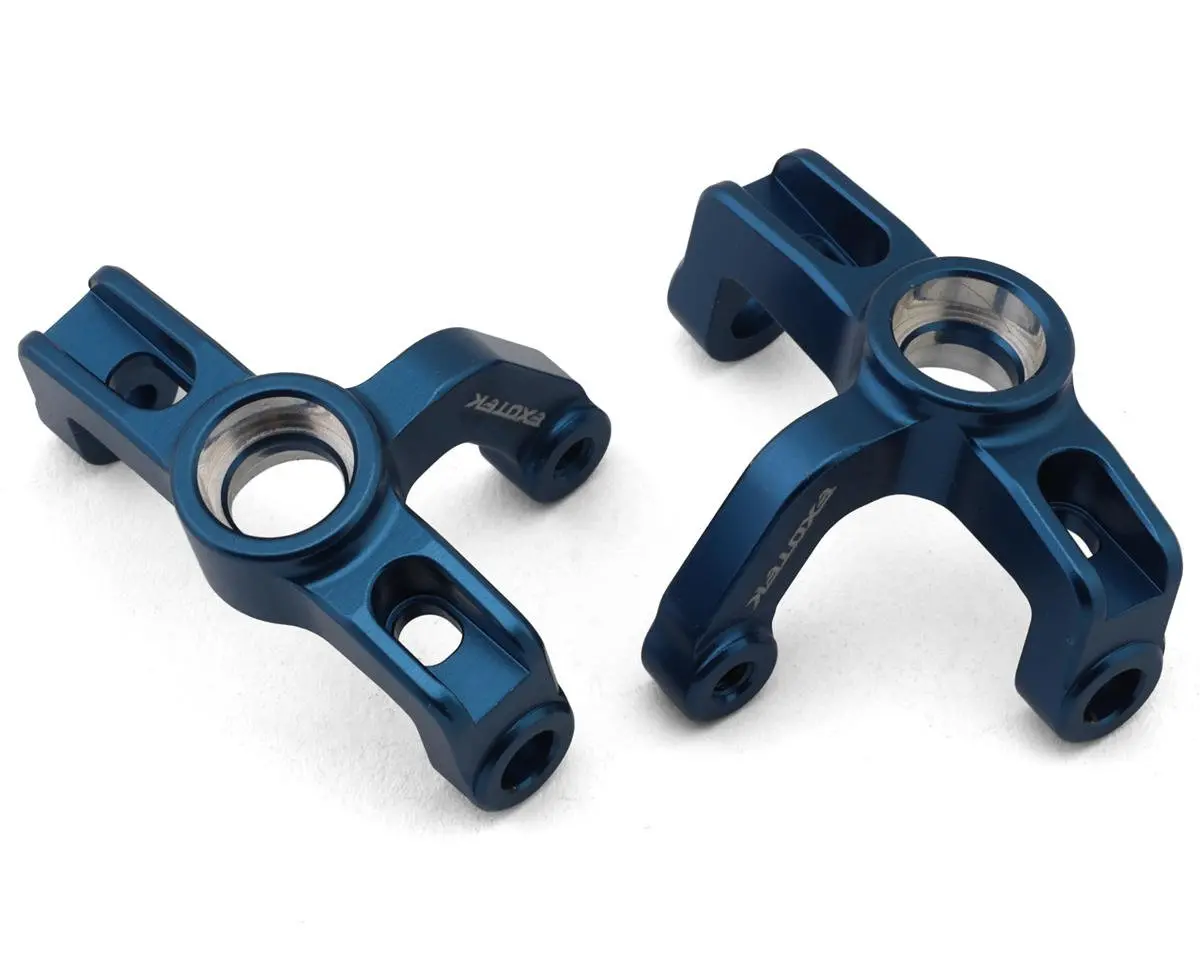 Exotek Reflex 14 Aluminum Hd Steering Hub Set (Blue) 1