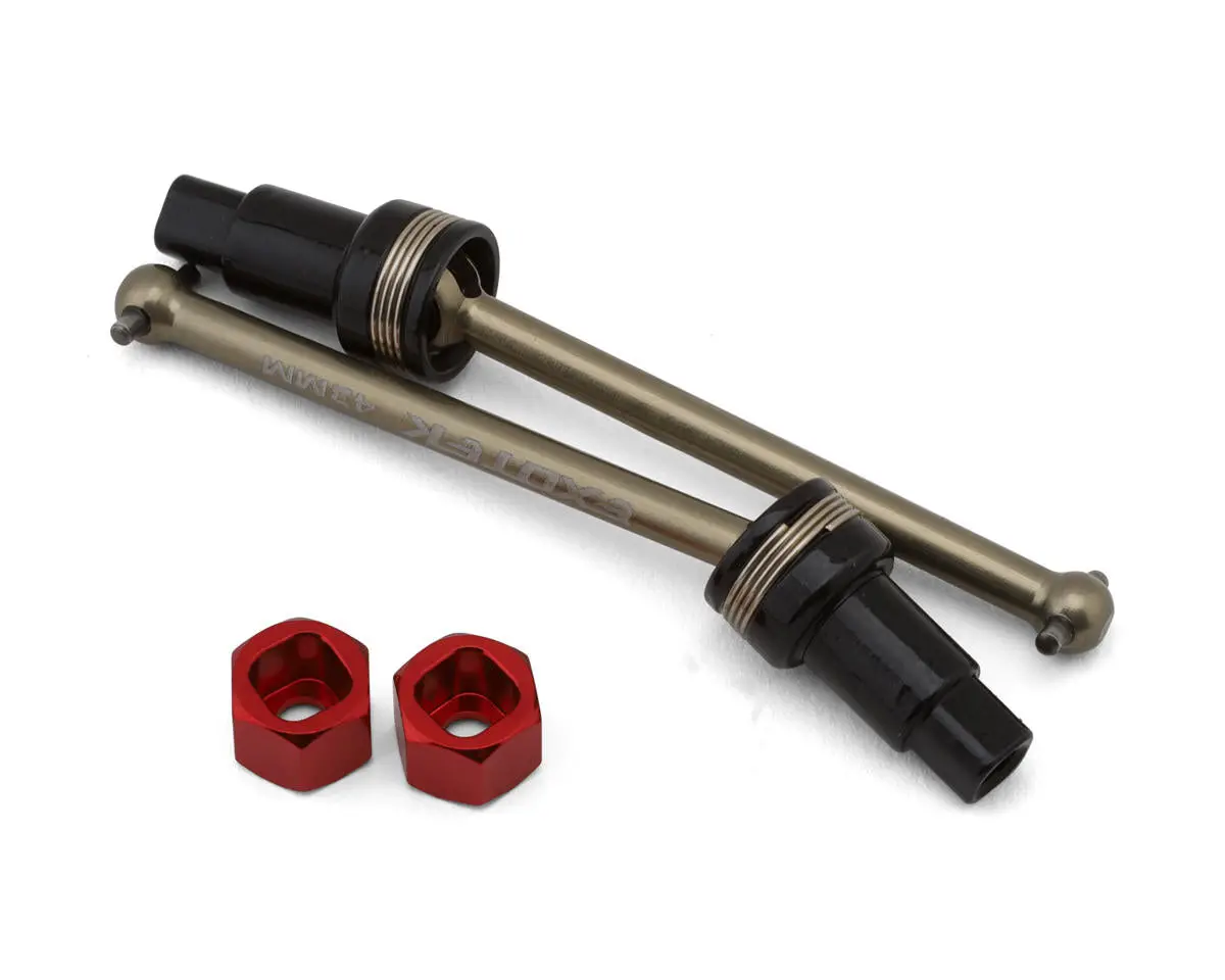 Exotek Losi Nascar Steel Front Cvd Driveshaft & Hex Set (43Mm) 1