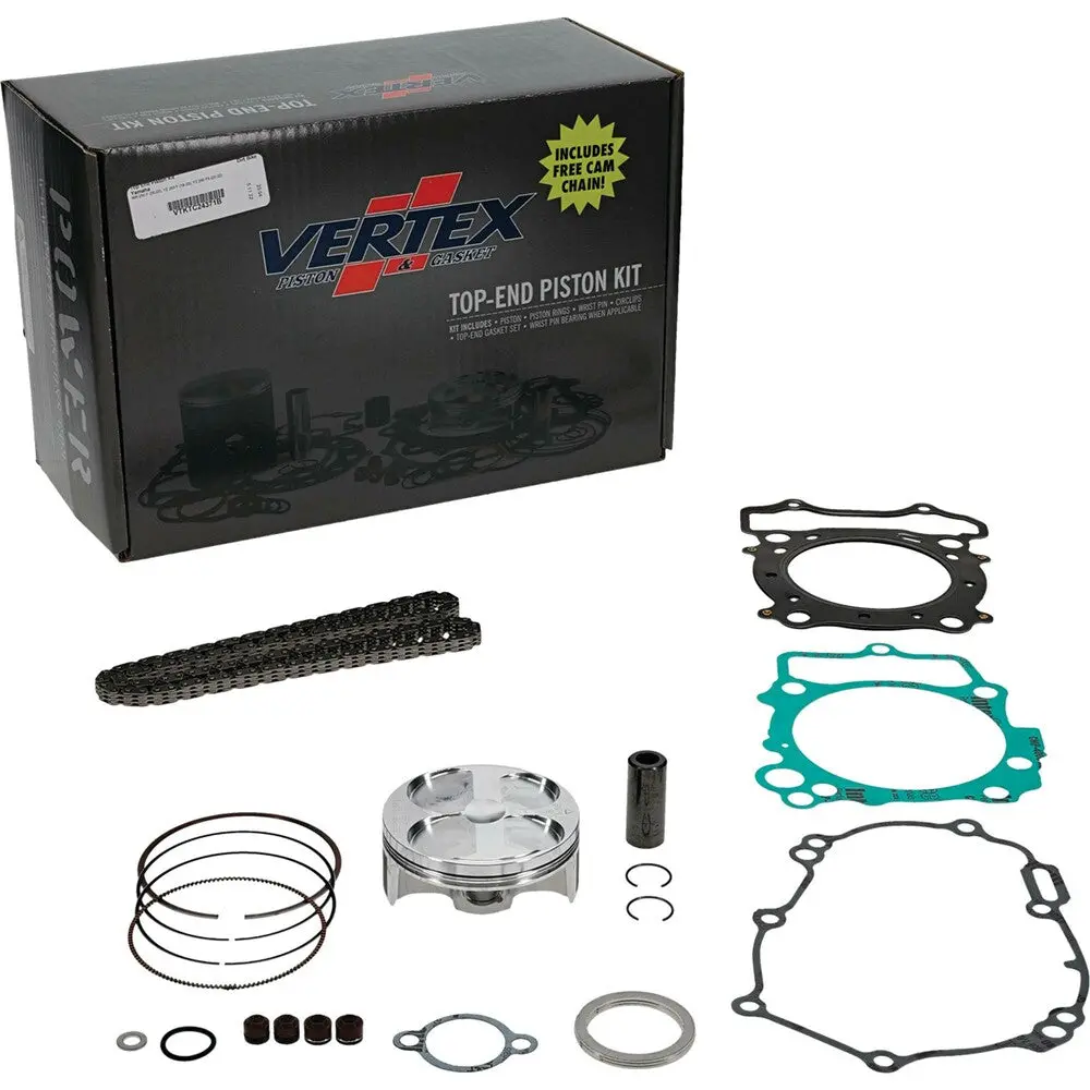 Vertex Vtktc24371a Top End Piston Kit 2019-2025 Yamaha Yz250f Wr250f 1