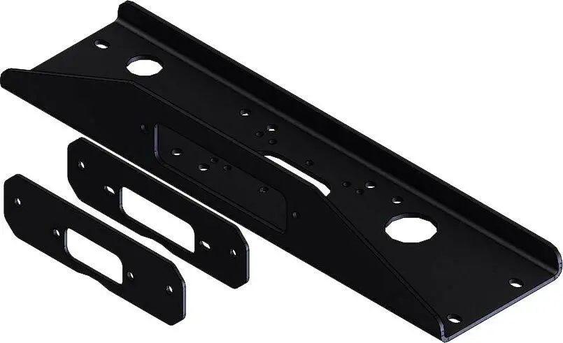 Kfi 101865 Winch Mount 2020 Mahindra Roxor- Durable Steel Construction 1