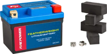 Fire Power Featherweight Lithium Battery 145 Cca - Hjtz7sl-Fp-B - 2008-2014 Kawasaki Kfx450r 2