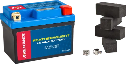 Fire Power Lfp03l-B Lithium Battery – Kawasaki Kx450 2019-2025 / Kx250f 2021-2025 120 Cca 1