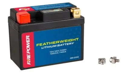 Fire Power Lfp02-B Lithium Battery – 2019-2023 Yamaha Yz250f/450Fx / 2018-2022 Yz450f 1