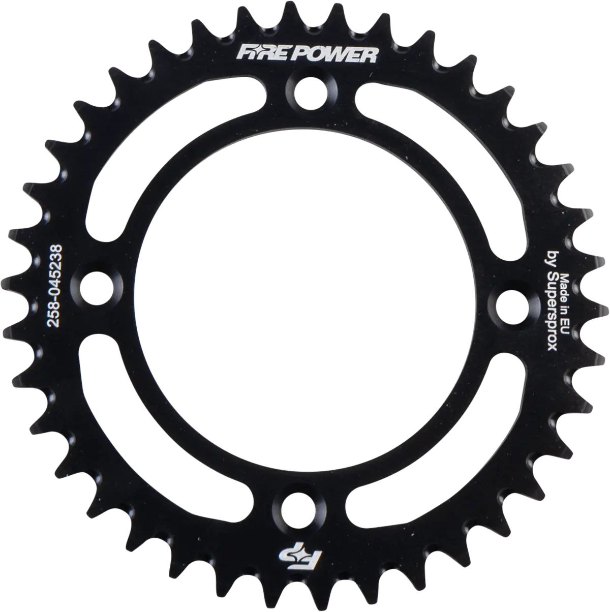 Fire Power Fpa-452-38-Blk Rear Sprocket Aluminum 38T – Ktm 50 Sx / Tc 50 / Gasgas Mc 50 (2021-2024) 1