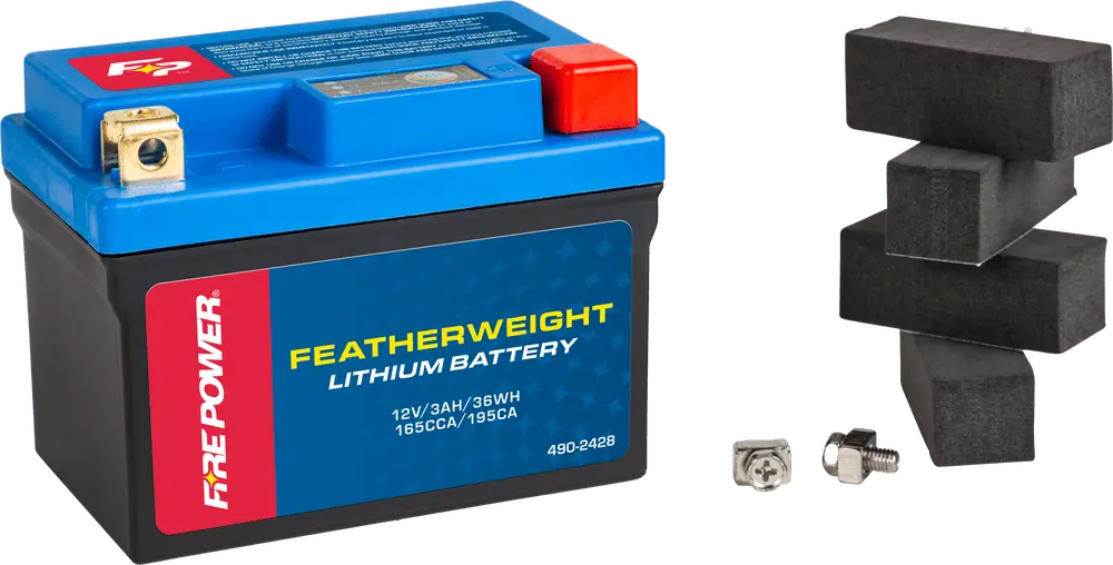 Fire Power Pit Bike Lithium Battery - Hjtz5sl-Fp-B - 2013-2024 Honda Crf110f, Crf125f, Crf125fb 1