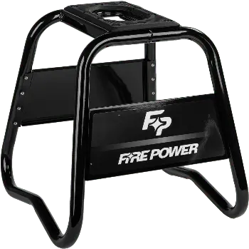 Fire Power Podium Dirt Bike Stand - 61-08304 - Aluminum Black 1