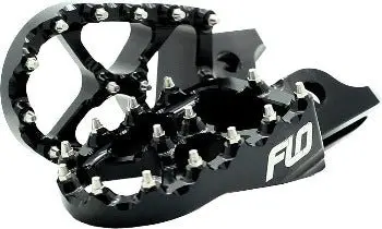 Flo Motorsports Pro Series Foot Pegs - 2000-2026 Kawasaki Kx65, Kx85, Kx100, And Kx112 2