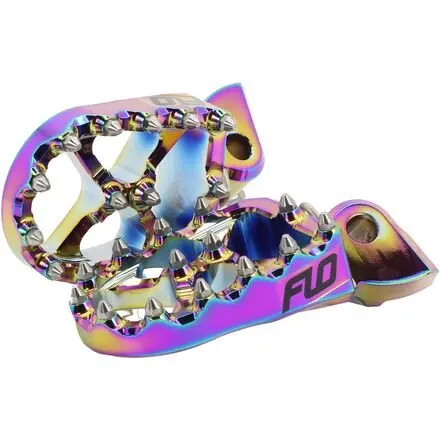 Flo Motorsports Pro Series Foot Pegs - 2000-2026 Kawasaki Kx65, Kx85, Kx100, And Kx112 1