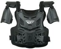 Fly Racing Adult Revel Ce Offroad Roost Guard White Or Black 2