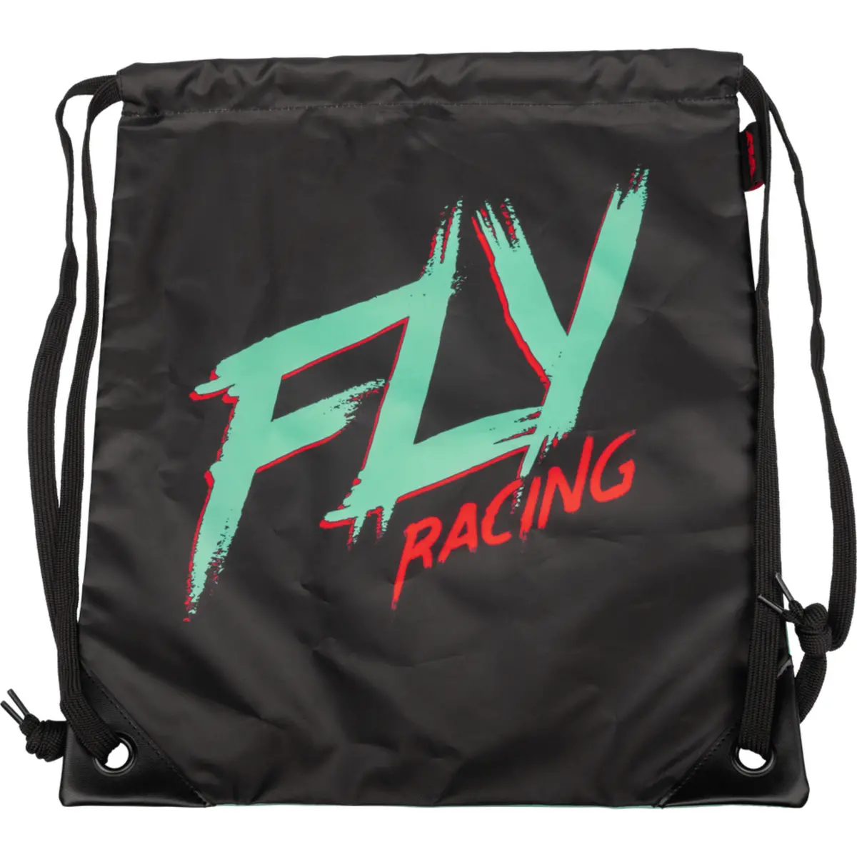 Fly Racing Quick Draw Bag Mint/Red/Black – 13.2L Moto Sackpack - 28-5220 1