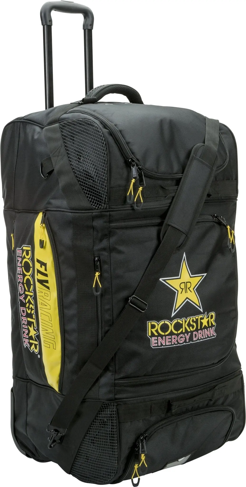 Fly Racing Rockstar Roller Grande Gearbag - Black/Yellow - 28-5223 1