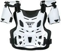 Fly Racing Youth Revel Ce Offroad Roost Guard White Or Black 2