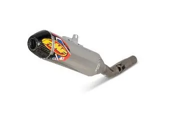 Fmf Aluminum Factory 4.1 Rct - 042394 - (Slip-On) Carbon Fiber End Cap 2021-2023 Kawasaki Kx250f, And Kx250x 1