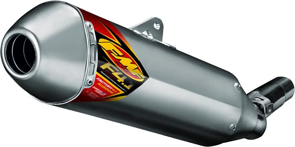 Fmf Aluminum Factory 4.1 Rct (Slip-On) Carbon Fiber End Cap - 041517 - 2005-2009, 2012-2017 Honda Crf450x 2