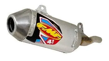 Fmf Aluminum Mini Factory 4.1 Rct - 041592 - (Slip-On) Stainless End Cap - 2019-2024 Honda Crf110f 1