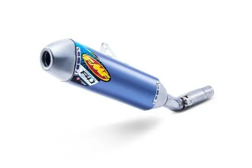 Fmf Aluminum Mini Factory 4.1 Rct Blue Ti - 042383 - (Slip-On) - 2008-2023 Kawasaki Klx140, Klx140l, Klx140r, And Klx140r L 1