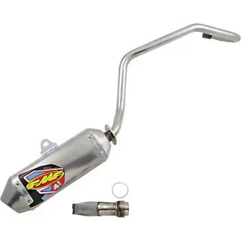 Fmf Aluminum Mini Factory 4.1 Rct  Exhaust System - Aluminum/Stainless Steel - 042380 - 2020-2023 Kawasaki Klx110 1