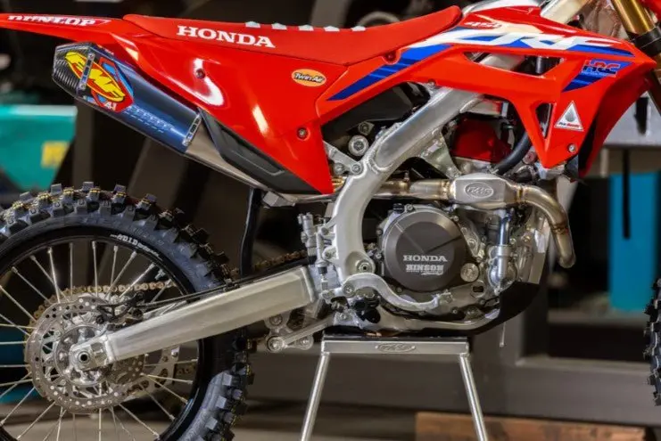 Fmf Factory 4.1 Rct Exhaust System - Titanium - 041605 - 2021-2025 Honda Crf450r, Crf450rx 2