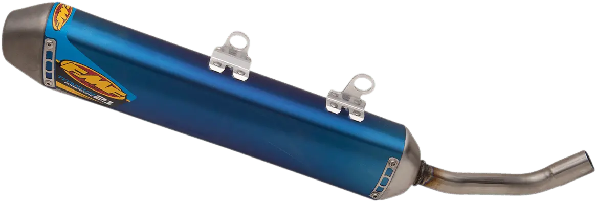 Fmf Powercore 2.1 Extreme Silencer - Anodized Titanium Part #025264 1