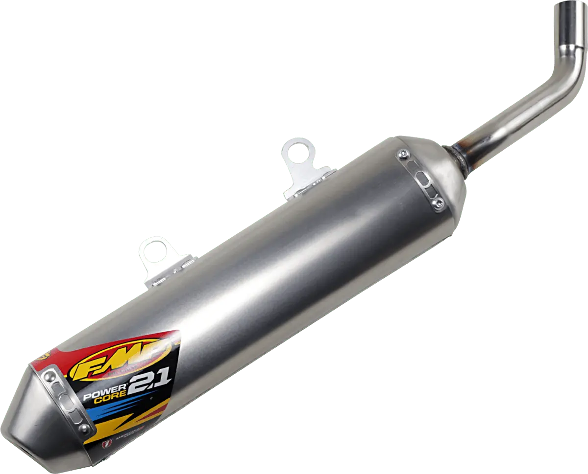 Fmf Powercore 2.1 Muffler Aluminum Part Number 025252 For 4-Stroke Motorcycles 1