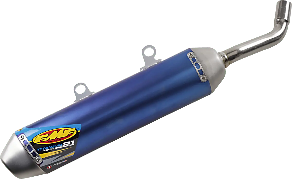 Fmf Powercore 2.1 Muffler - Titanium 025254 For 4-Stroke Off-Road Bikes 1