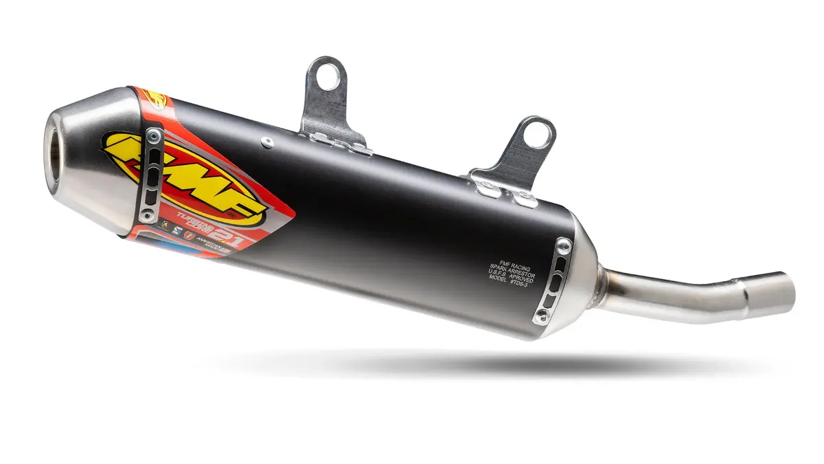 Fmf Powercore Turbinecore 2.1 Silencer - 025273 - 2020-2025 Beta 200 Rr, 250 Rr, 300 Rr, And 300 Rx 1