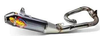 Fmf Stainless Steel Alum. Fact-4.1 Rct W/R. Carbon Cap Full System 044477 - 2023-2024 Yamaha Yz450f 1