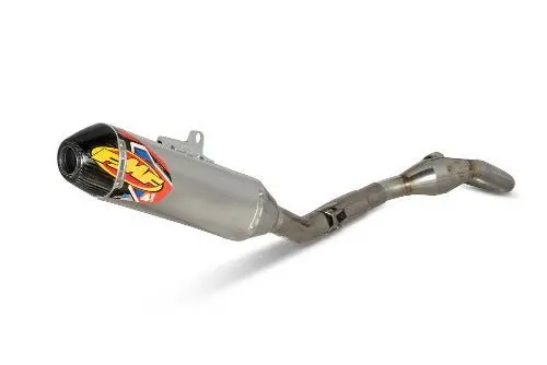 Fmf Stainless Steel Factory 4.1 Rct (Full System)  Carbon Fiber End Cap - Megabomb Head Pipe - 041612 - 2022-2023 Honda Crf250r, Crf250rx 1