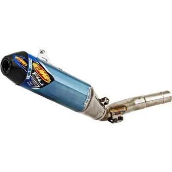 Fmf Ti Factory 4.1 Rct (Slip-On) Carbon Fiber End Cap - 044409 - 2014-2017 Yamaha Yz450f, Yz450fx 1