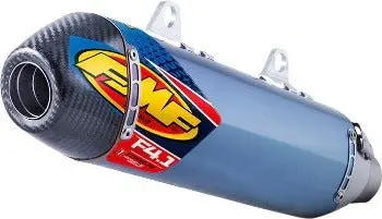 Fmf Ti Factory 4.1 Rct (Slip-On) Carbon Fiber End Cap - 045570 - 2014-2015 Husqvarna Fc 250, Fc 350, And Fc 450 1