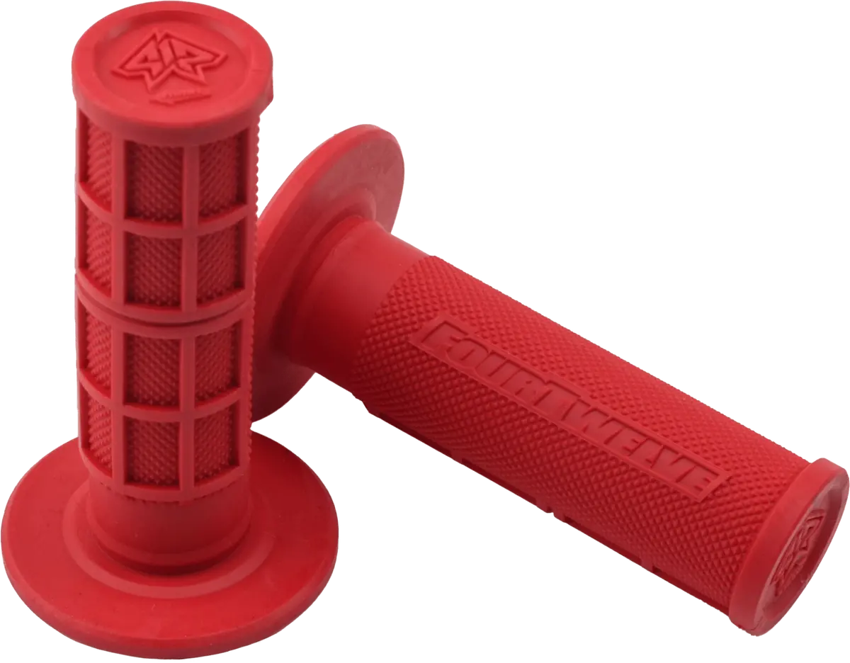 Four Twelve Pee Wee Pit Bike Mini Grips 7/8” Red 412-G203 1