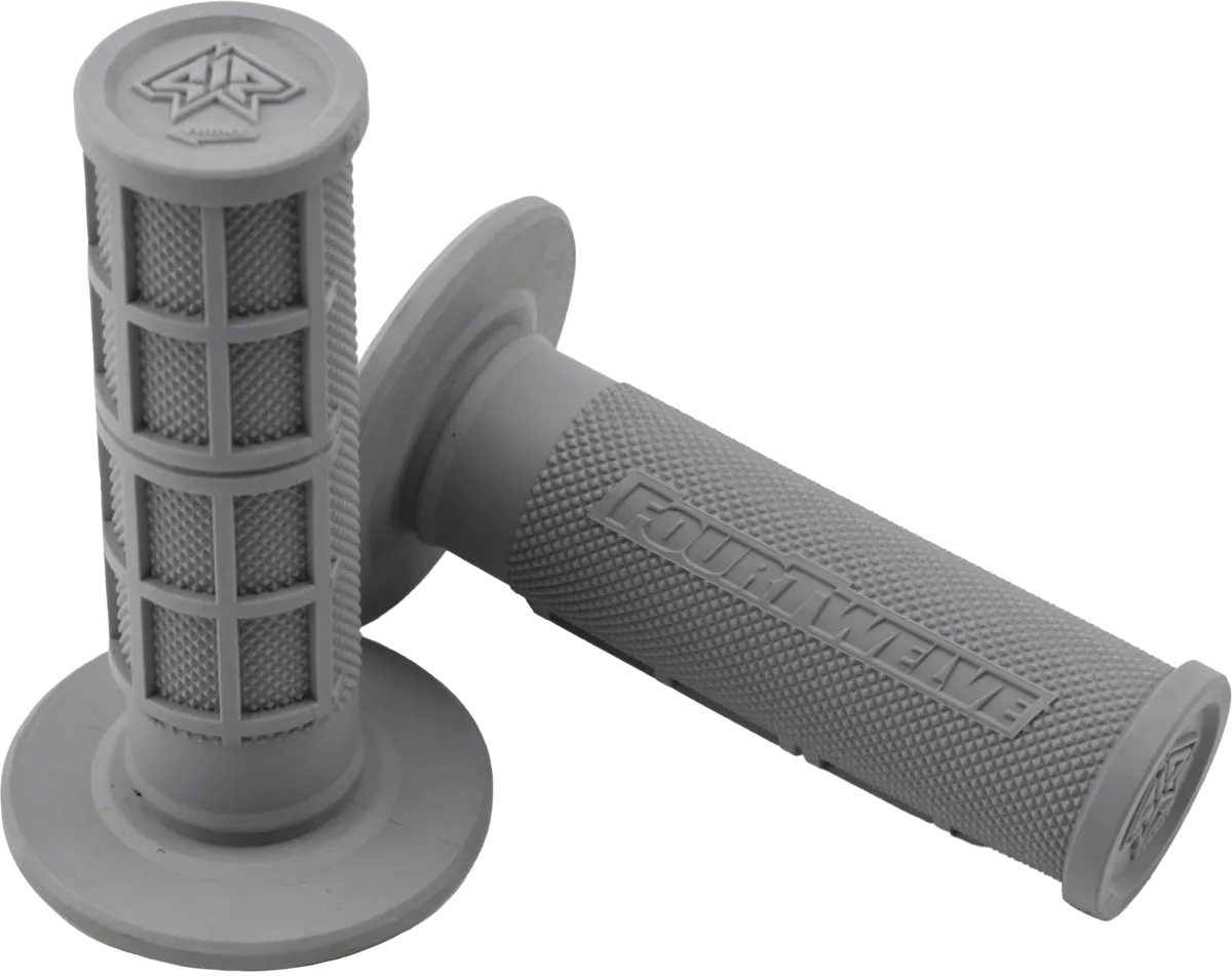 Four Twelve Pee Wee Pit Bike Mini Grips Grey 7/8” 412-G201 1